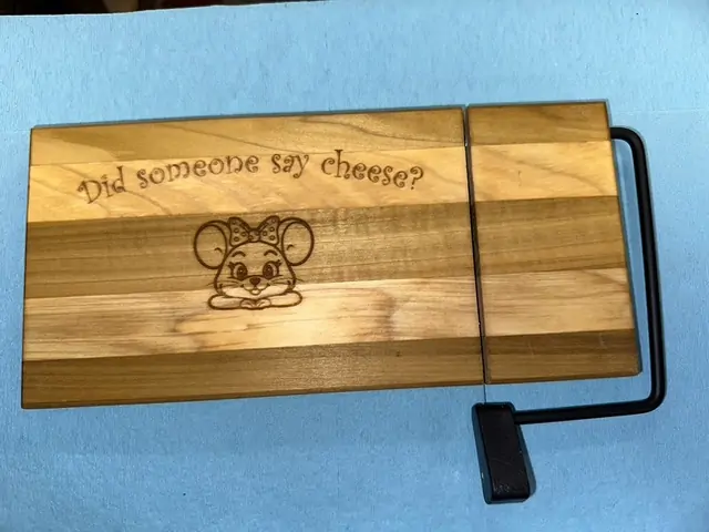 Get Cheese Board with Wire Cutter