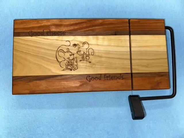 wood cheese cutter