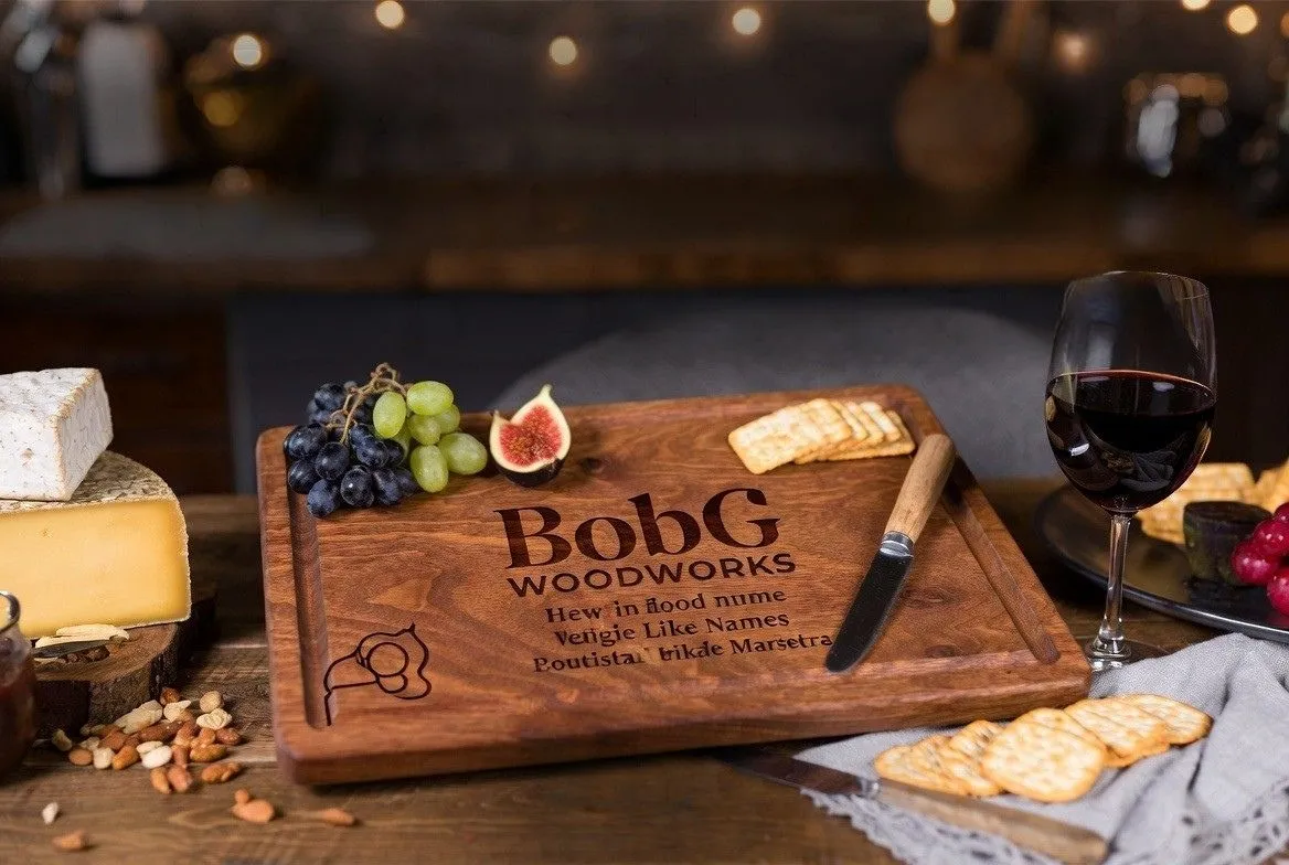 Personalized Wooden Cheese Boards